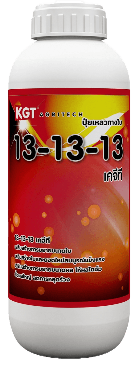 KGT ปุ๋ยเหลวสูตรเสมอ 13-13-13